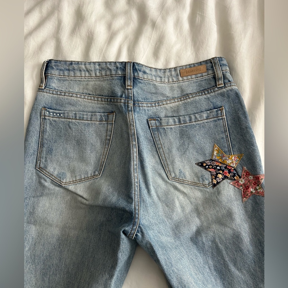 Blank NYC Madison High Rise Crop